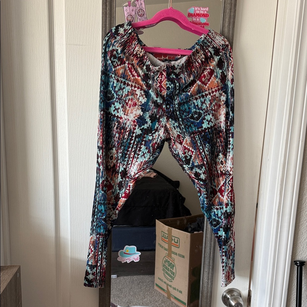 Colorful Patterned Leggings